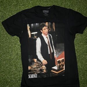 Scarface Graphic Black T-Shirt